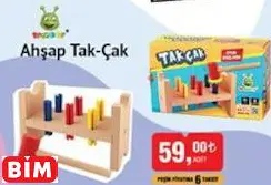 AHŞAP TAK-ÇAK OYUNCAK